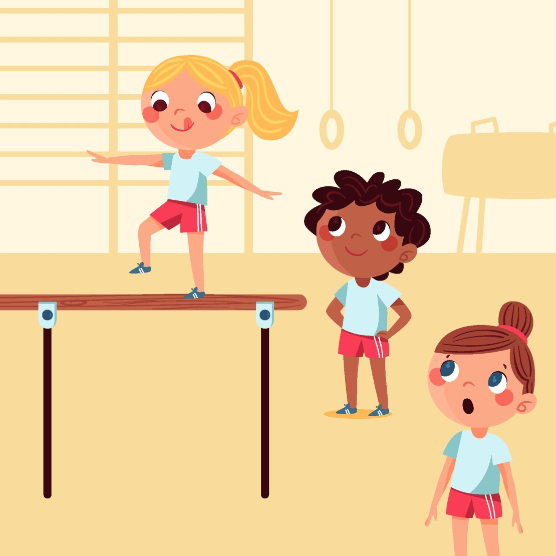 Jeunes gymnastes mixtes - Enfant né entre 2018-2016